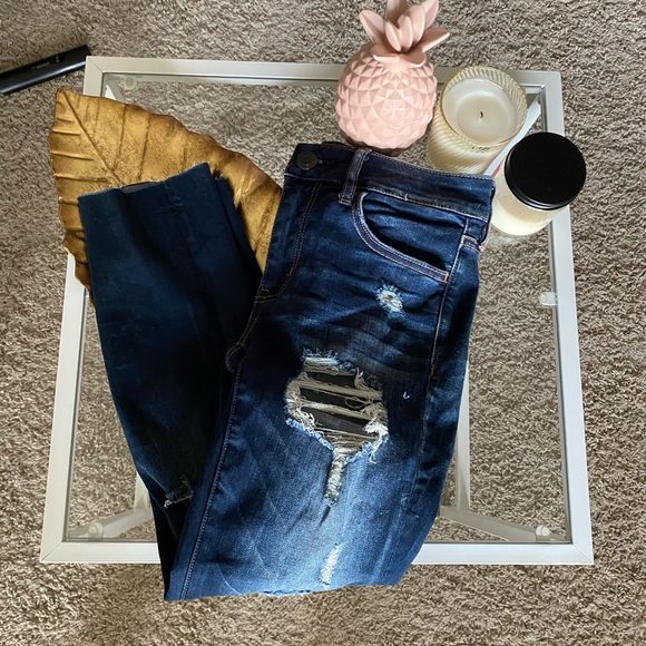 Like New- 🦅 American Eagle Jegging Crop - Picture 2 of 4